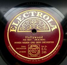 1871/ MAREK WEBER-Hollywood -Adieu Mimi - rec. 1926 -78rpm Schellack