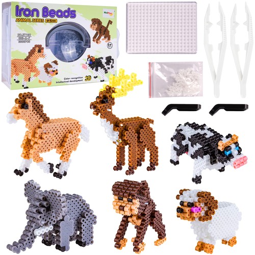 Malplay bügelperlen tiere set - bügelperlen,