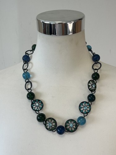 Konplott kette glasperlen blau - konplott,