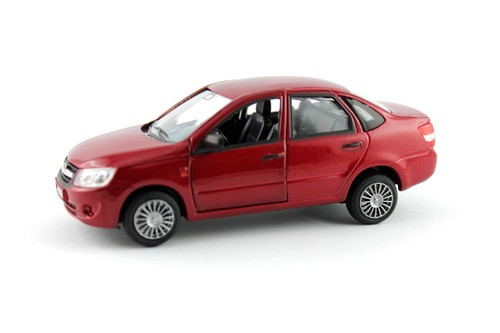 Modellauto lada granta rot - modellauto,