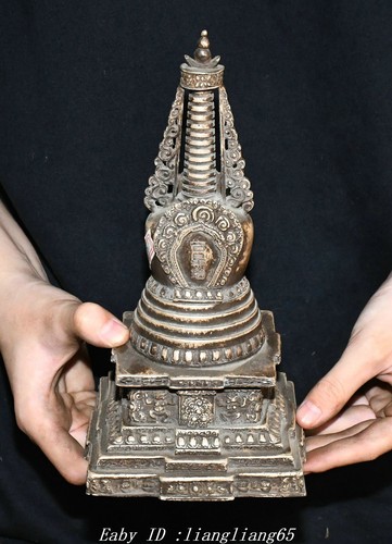 Sammeln altes tibet bronze - 9",