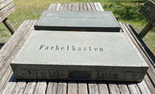 2 Rüstkisten, Ausrüstungskisten Berliner Feuerwehr von 1940