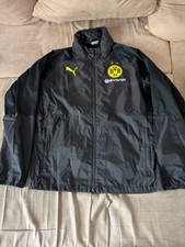 BVB Borussia Dortmund Regenjacke Gr M Puma sehr guter Zustand