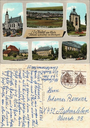 Ansichtskarte oestrich winkel - ansichtskarte, oestrich-winkel