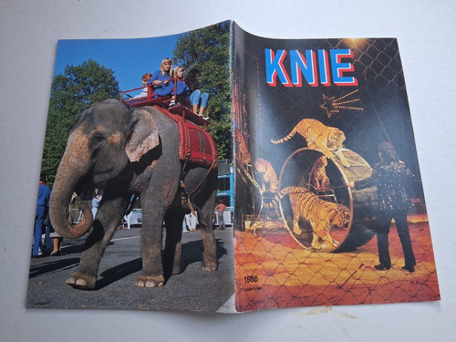 1986 programm circus - programm,