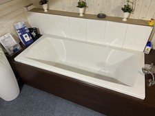 Hoesch Largo Rechteck Acryl-Badewanne 180x80x48cm weiß