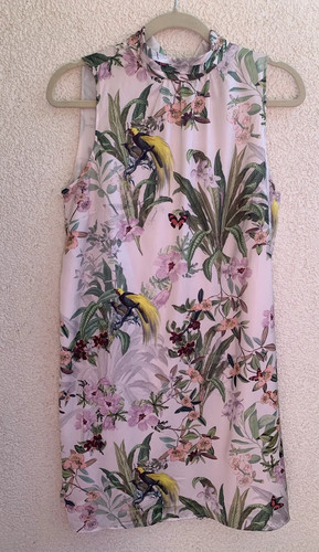 Damen kleid m creme - gr.,