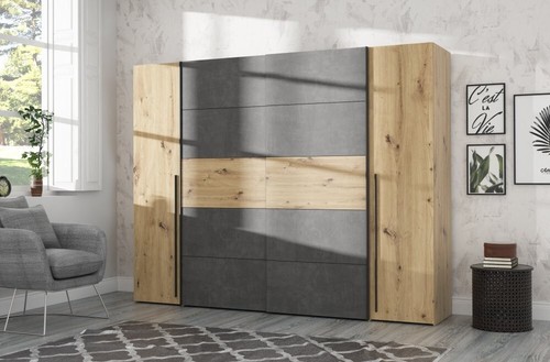 Moderner schwebetürenschrank - moderner,