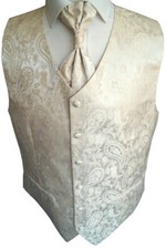 Hochzeitsweste mit Plastron