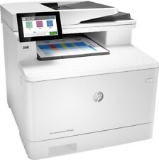 HP LaserJet Enterprise M480f Drucker ​Scanner ​Kopierer Farbe Duplex weiß NEU