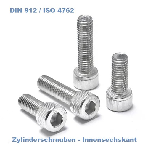 Zylinderschrauben din 912 - din,