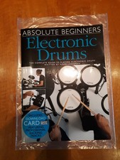 Absolute Beginners Electronic Drums Buch neuwertig gebraucht mit Downloadkarte