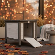 Katzenhaus mit klappbarem