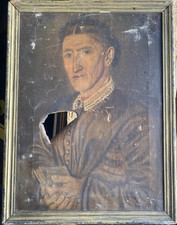 Signed oil painting of an - painting,