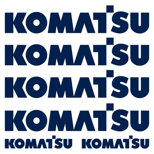Komatsu aufkleber sticker - aufkleber,