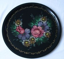 Lackmalerei! Metall-Tablett