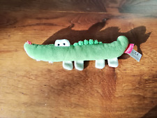 Sigikid Greifling Mini Krokodil Aligator Stofftier Plüschtier grün Rassel 21 cm