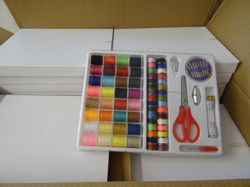 Posten 40x 100 - -tlg, nähzeug