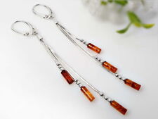 Bernstein Ohrhänger Silber