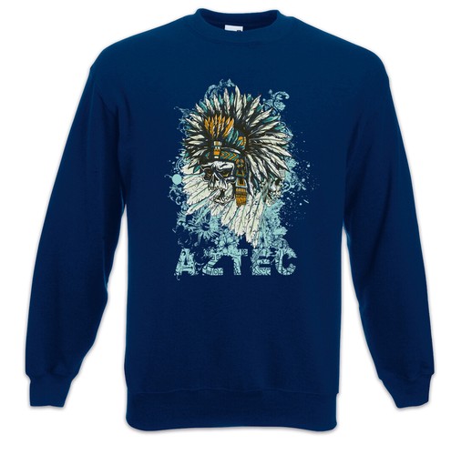 Dead aztec chief sweatshirt - chief,