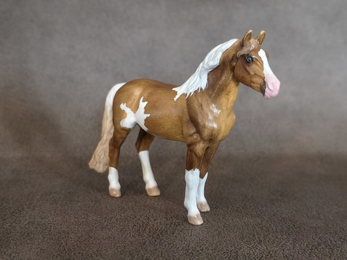Schleich pferd repainted - pferd,