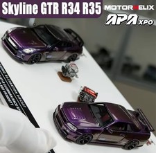 Nissan Skyline GTR R34 & R35