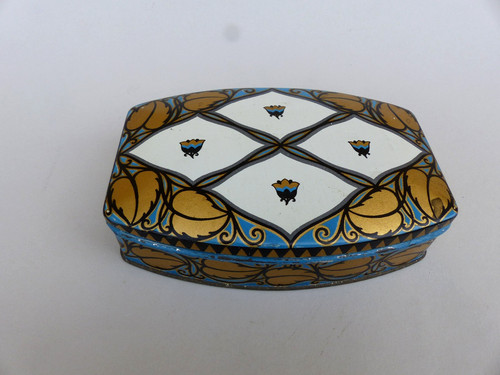 Alte blechdose bahlsen emanuel - blechdose,