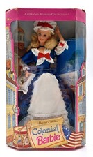 1994 Colonial Barbie Puppe / American Stories Collection / Mattel 12578, NrfB