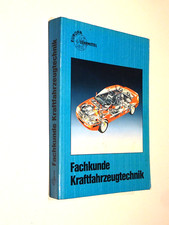 Fachkunde Kraftfahrzeugtechnik