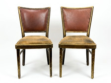 2er Set Art Deco Stühle