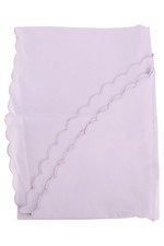 Sander Tischwäsche Tischdecke Lila Elegant Polyester Wellenkante