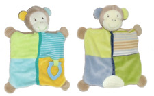 Auswahl Affe blau grün braun weiß Topomini Schmusetuch Schnuffeltuch Kuscheltuch