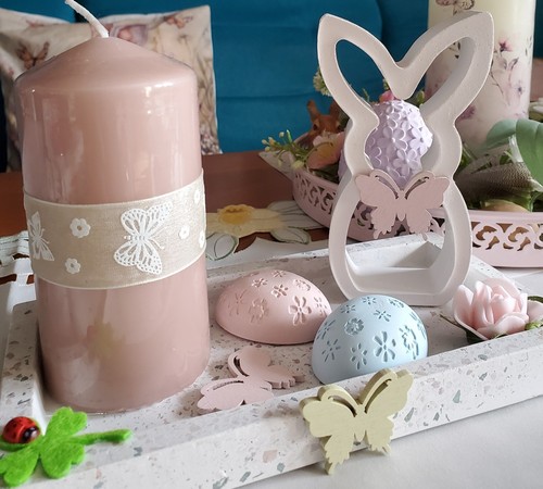 Tischdekoration ostern mit - tischdekoration,