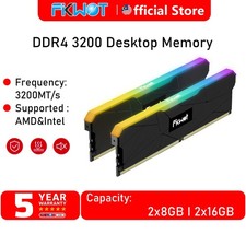 Fikwot RGB DDR4 RAM 32GB 16GB