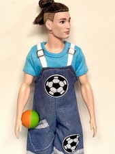 Barbie Ken Puppe Fashion mit BMR1959 Mode to Move Kopf Head