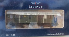 Liliput L381203 H0, Langenschwalbacher Gepäckwagen, DRG, EP.II, OVP