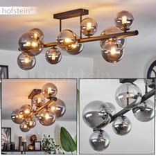 Moderne Decken Lampe Rauchglas