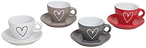 4er set espressotassen - set, mit