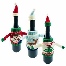 Weihnachten / Flaschenüberzug