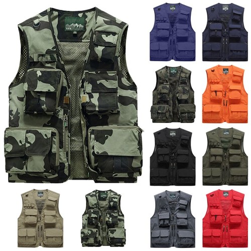 Herren outdoor safari - safari, weste