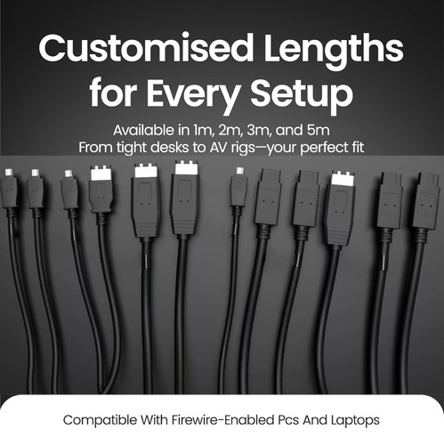 Firewire ieee1394 kabel - firewire, dv