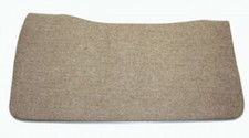 Weaver Contoured Filzunterlage 76 x 76 cm für Westernpad 6mm grau Wollfilz 1/4"