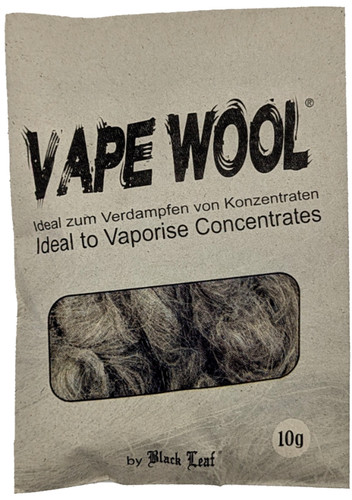 Vape wool 10g black - vape,