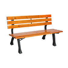 Stabile und massive Parkbank