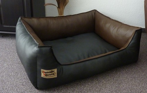 Hundebett kunstleder - hundebett,