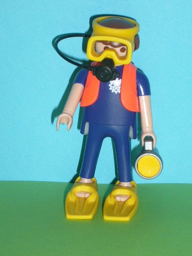 Playmobil thw ein taucher - thw,