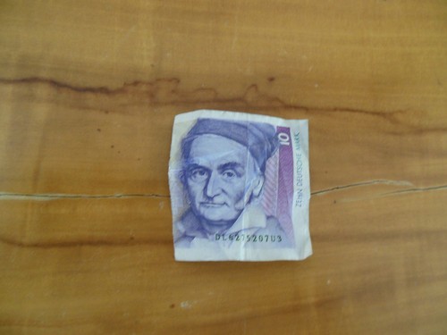 Banknote deutsche mark - 10,