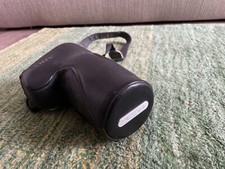 Kameratasche Leder für Sony