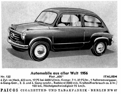 Fiat 600 132 italien - 600,