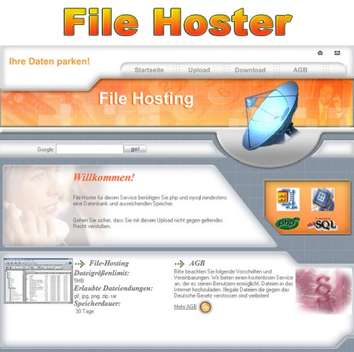File hoster php - hoster, php-script